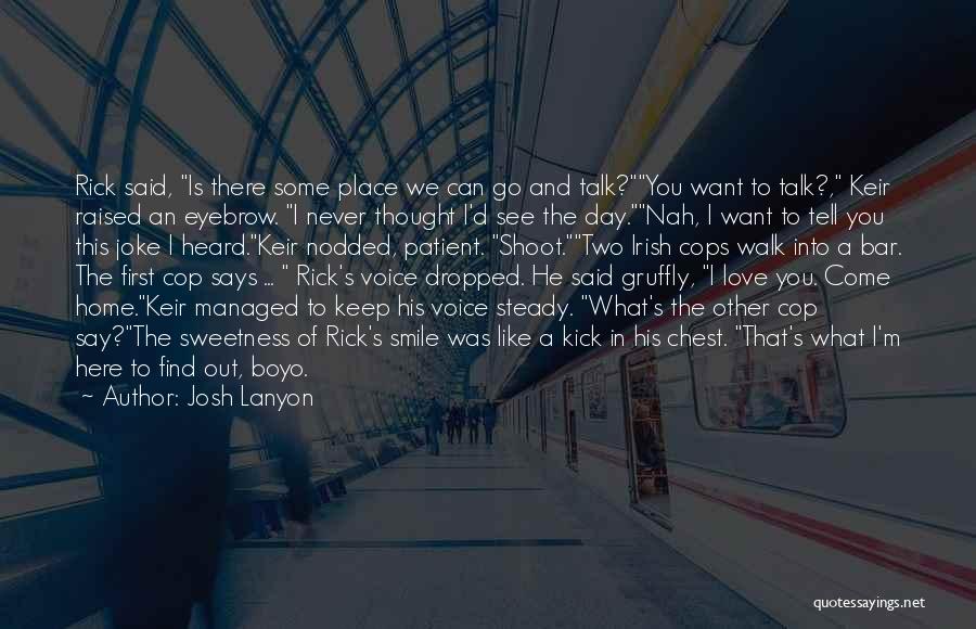 In Love Joke Quotes By Josh Lanyon