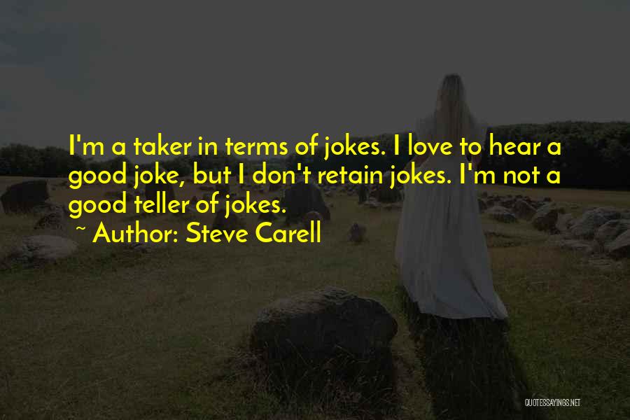 In Love Joke Quotes By Steve Carell