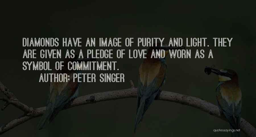 In Love With A Singer Quotes By Peter Singer