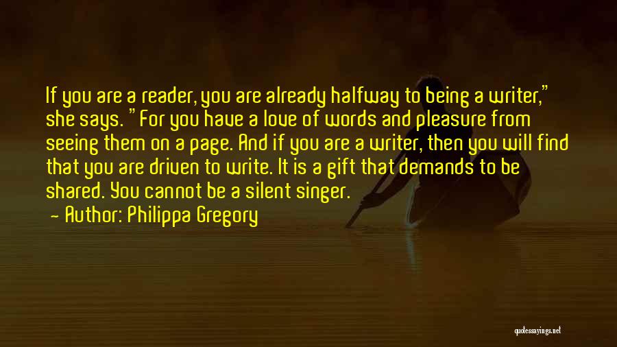 In Love With A Singer Quotes By Philippa Gregory
