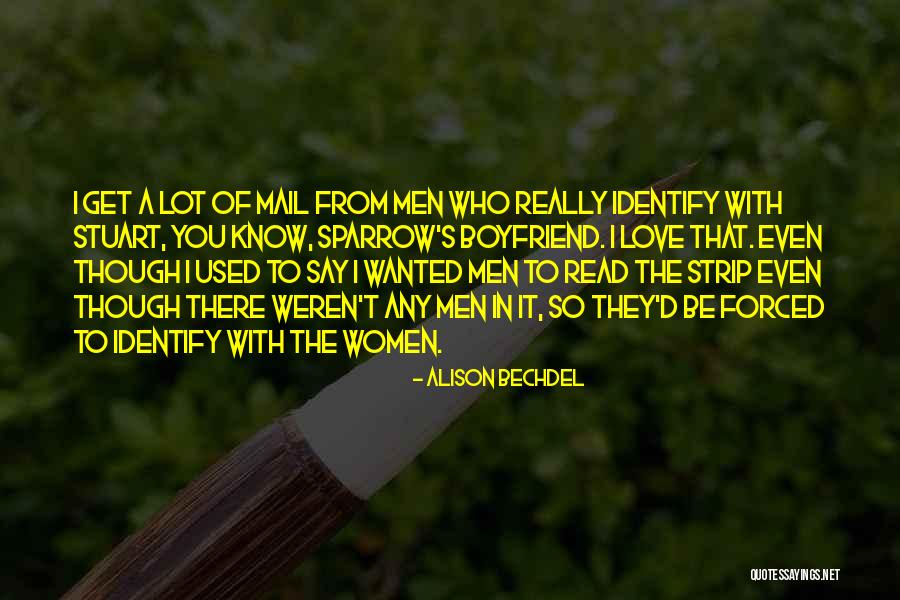 In Love With Boyfriend Quotes By Alison Bechdel In Love With Boyfriend Quotes By Alison Bechdel