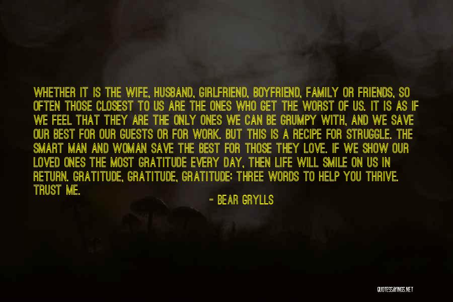 In Love With Boyfriend Quotes By Bear Grylls In Love With Boyfriend Quotes By Bear Grylls