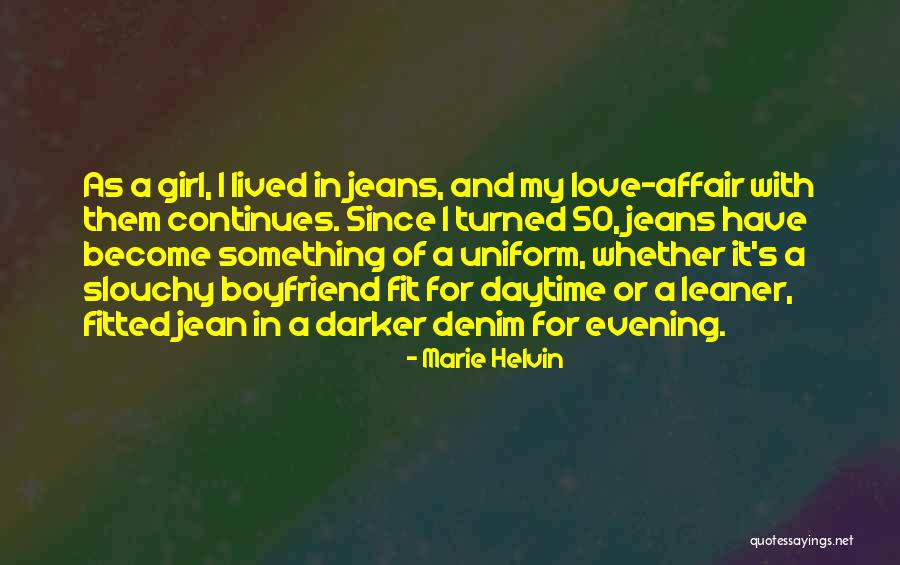 In Love With Boyfriend Quotes By Marie Helvin In Love With Boyfriend Quotes By Marie Helvin