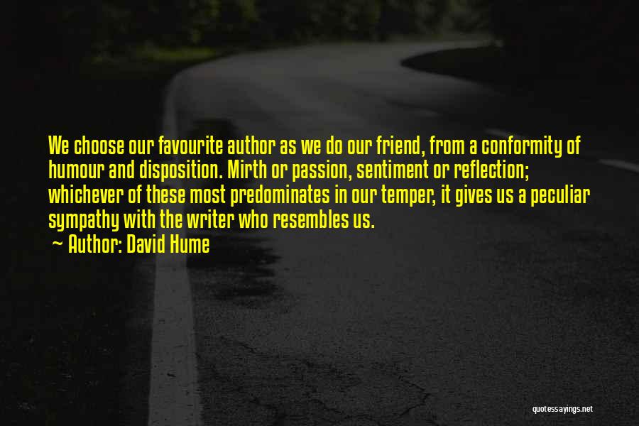 In Love With Friend Quotes By David Hume