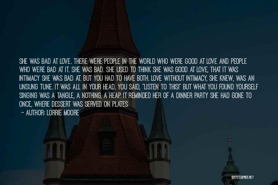 In Love With Her Quotes By Lorrie Moore