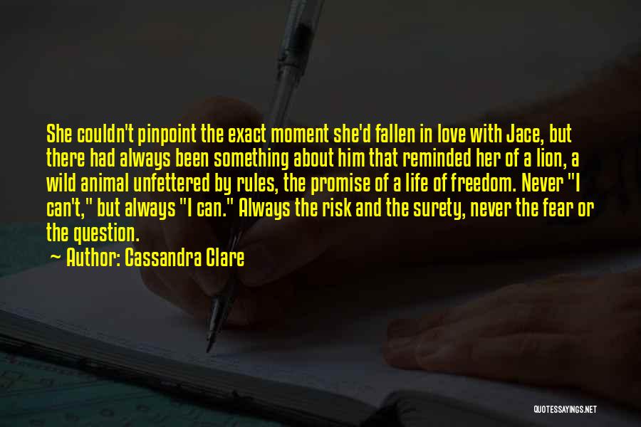 In Love With Him Quotes By Cassandra Clare