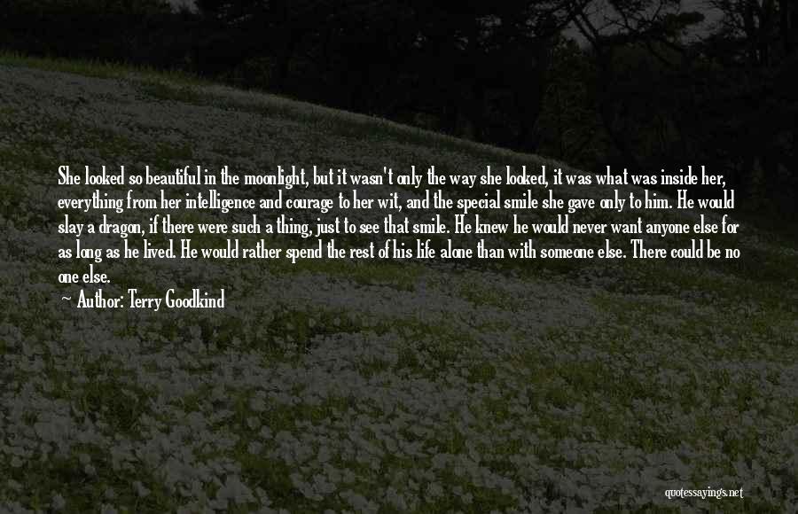 In Love With Someone Special Quotes By Terry Goodkind