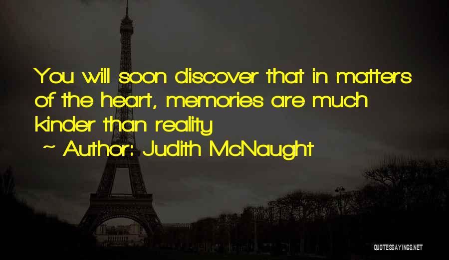 In Matters Of The Heart Quotes By Judith McNaught