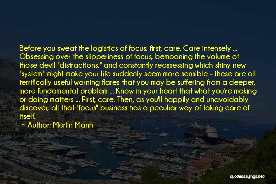 In Matters Of The Heart Quotes By Merlin Mann