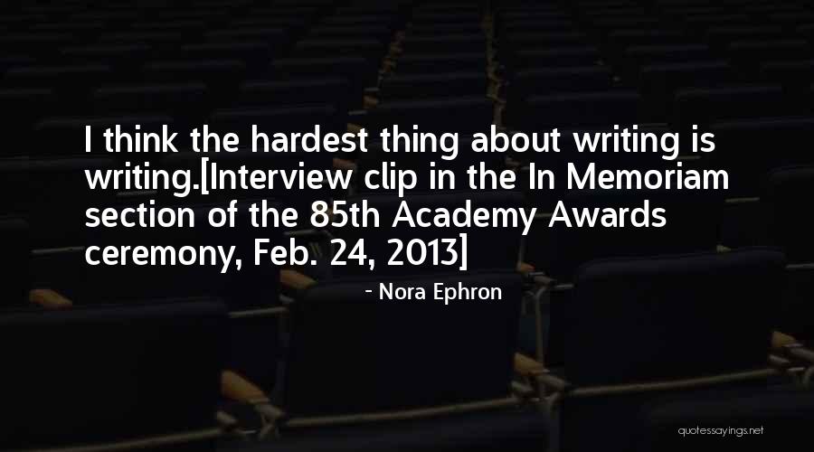 In Memoriam A.h.h Quotes By Nora Ephron