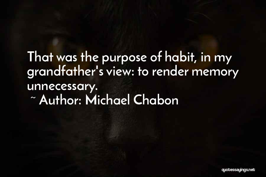 In Memory Of Quotes By Michael Chabon