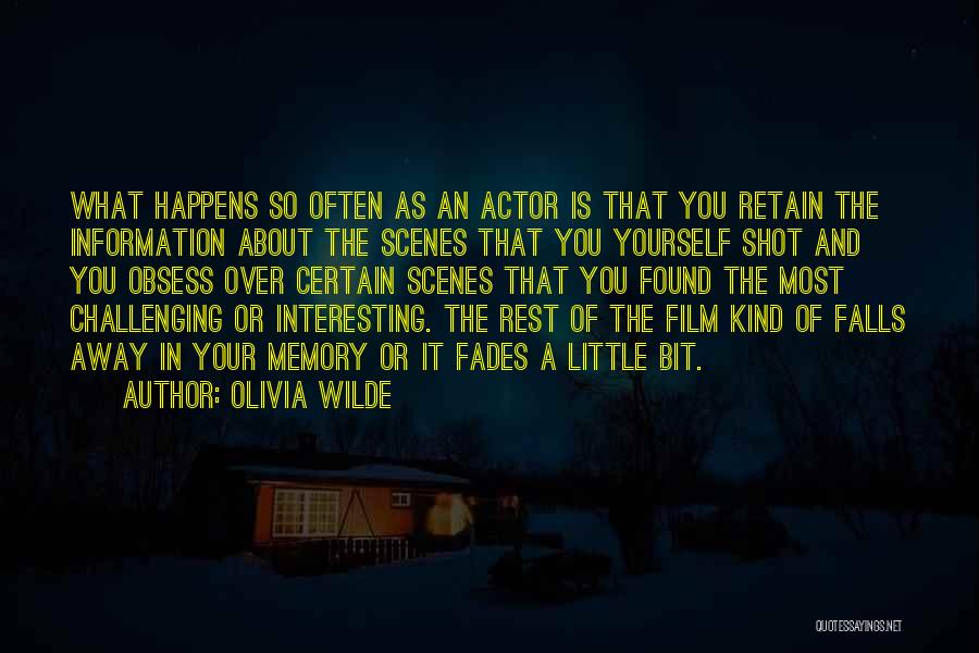 In Memory Of Quotes By Olivia Wilde