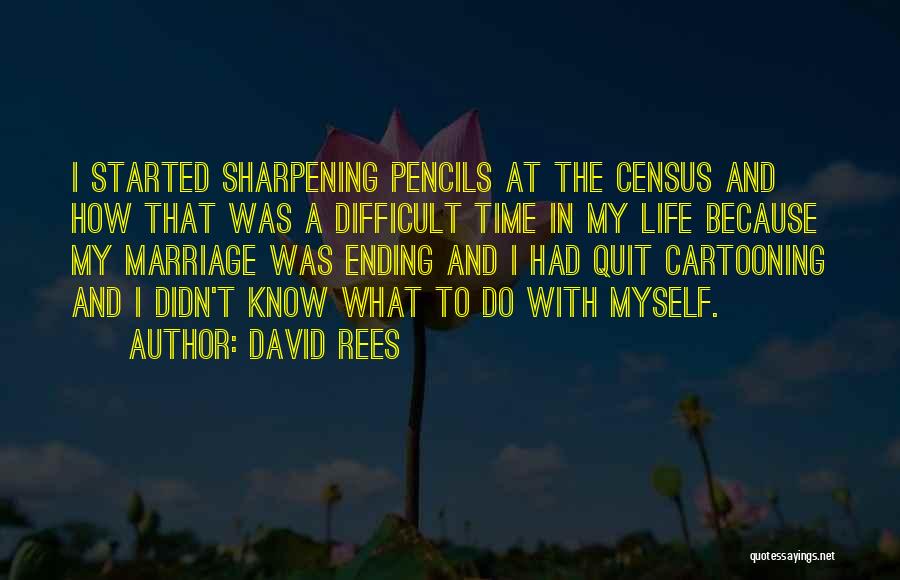 In My Difficult Times Quotes By David Rees