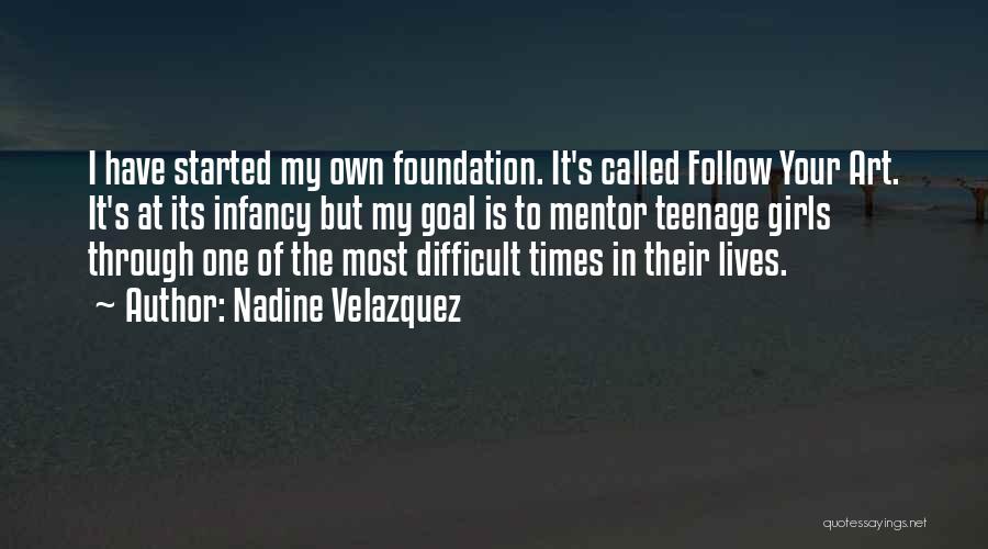 In My Difficult Times Quotes By Nadine Velazquez