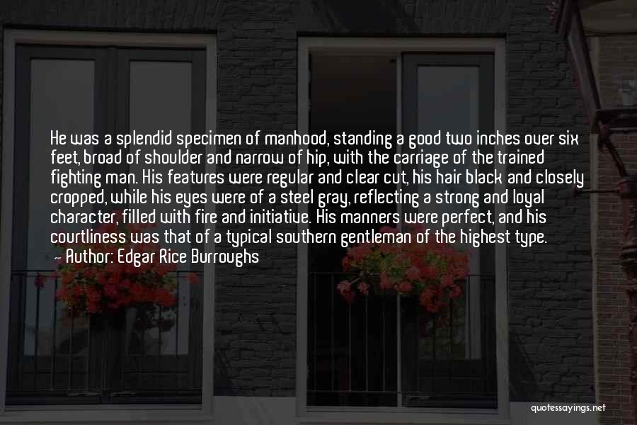 In My Eyes You Are Perfect Quotes By Edgar Rice Burroughs