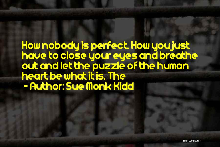 In My Eyes You Are Perfect Quotes By Sue Monk Kidd