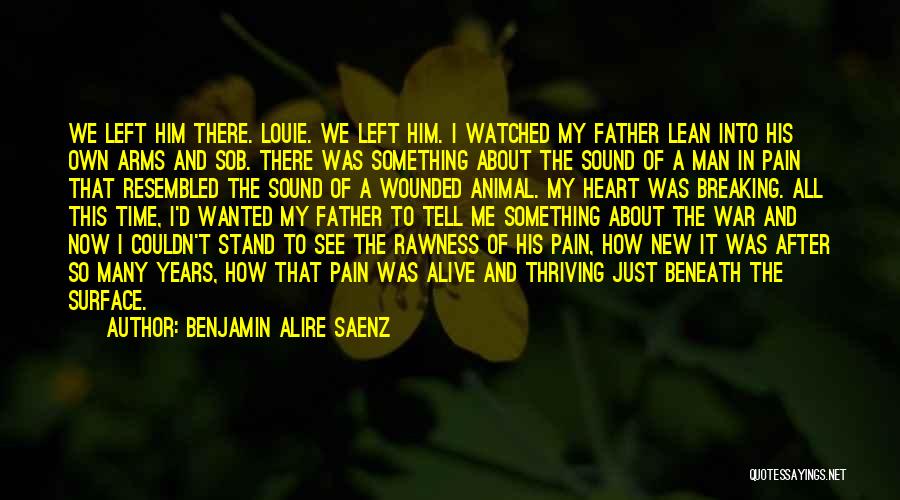 In My Father's Arms Quotes By Benjamin Alire Saenz