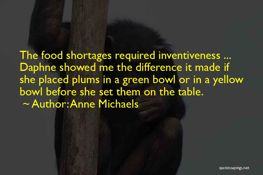 In My Plums Quotes By Anne Michaels