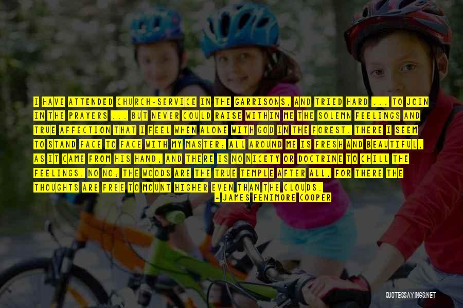 In My Thoughts And Prayers Quotes By James Fenimore Cooper In My Thoughts And Prayers Quotes By James Fenimore Cooper