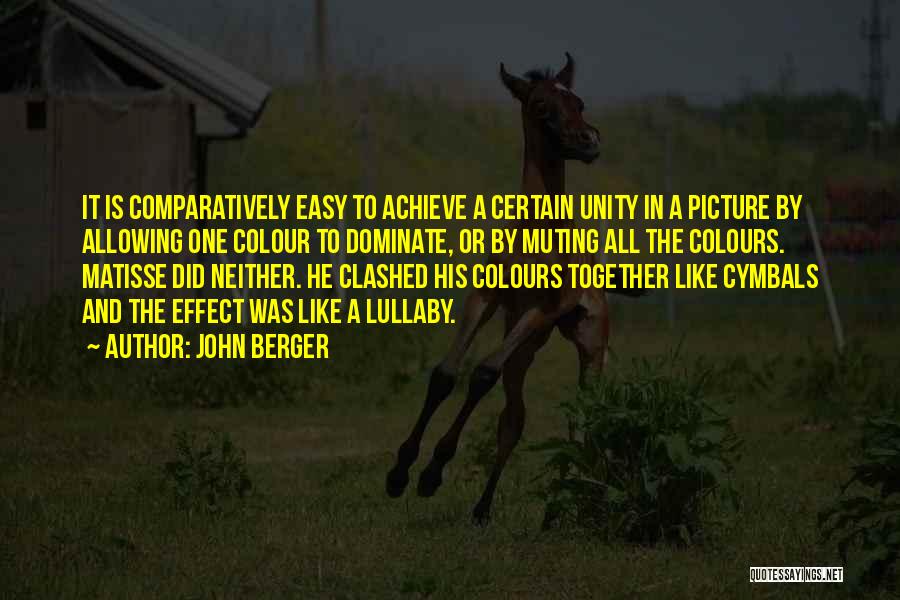 In One Picture Quotes By John Berger