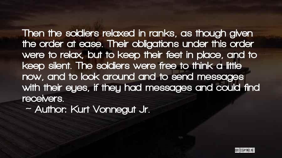 In Order Quotes By Kurt Vonnegut Jr.