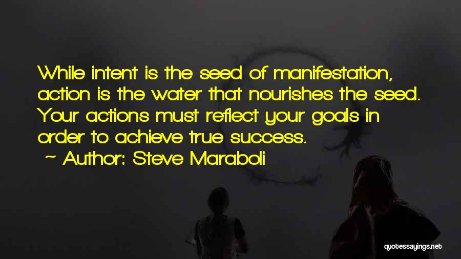 In Order To Achieve Quotes By Steve Maraboli
