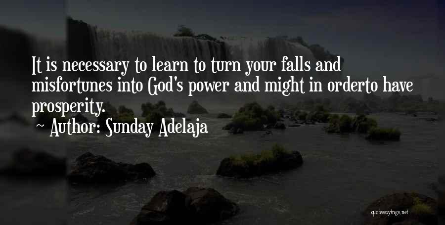 In Order To Learn Quotes By Sunday Adelaja