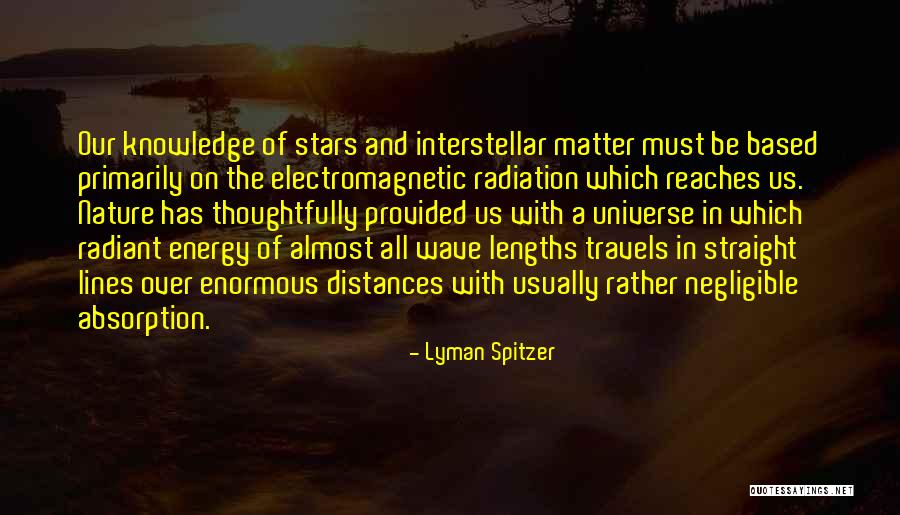 In Our Stars Quotes By Lyman Spitzer