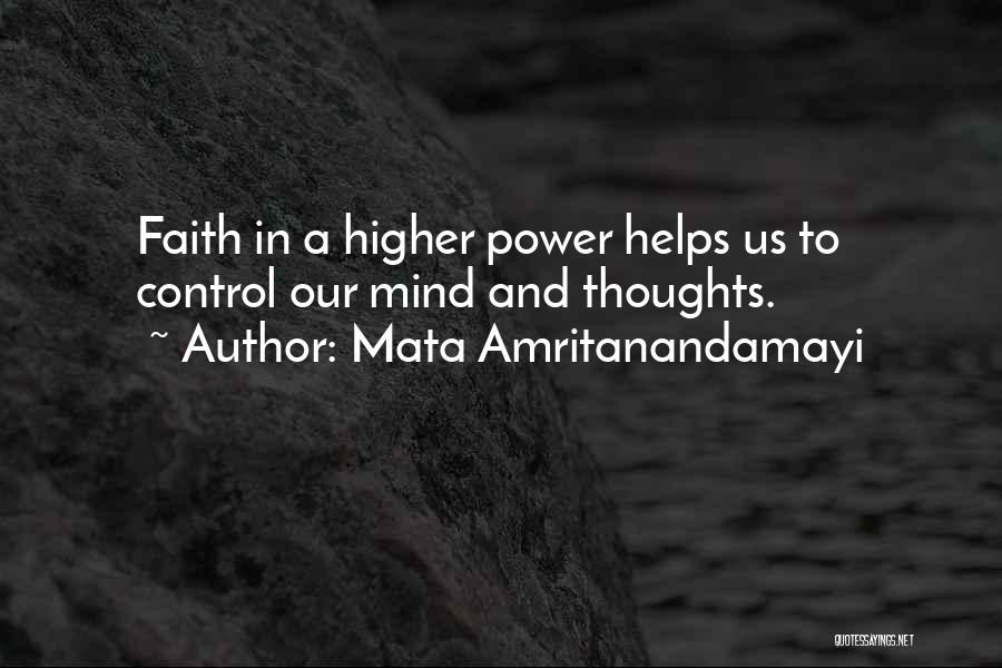 In Our Thoughts Quotes By Mata Amritanandamayi