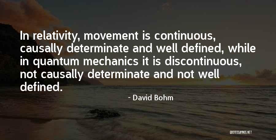 In Quantum Mechanics Quotes By David Bohm In Quantum Mechanics Quotes By David Bohm