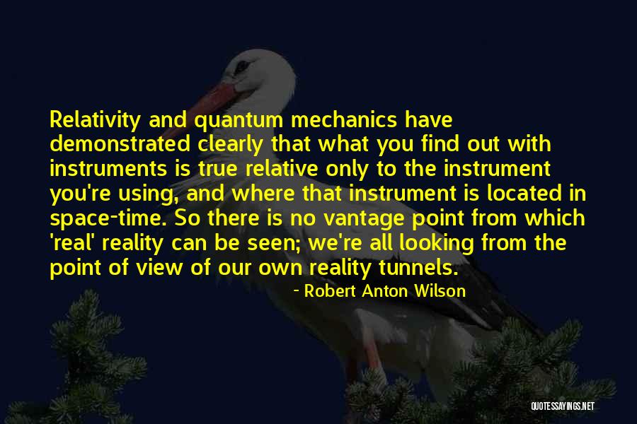 In Quantum Mechanics Quotes By Robert Anton Wilson In Quantum Mechanics Quotes By Robert Anton Wilson
