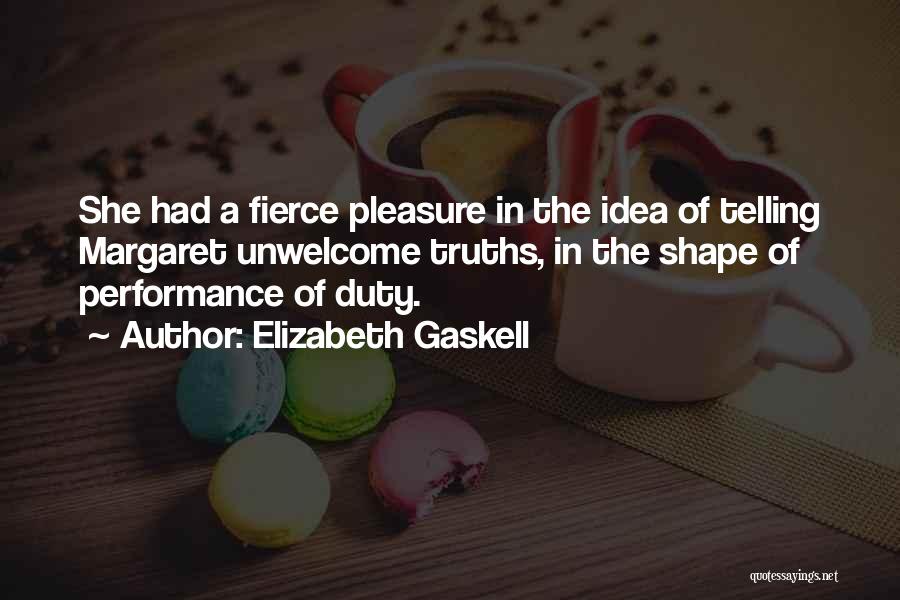 In Shape Quotes By Elizabeth Gaskell