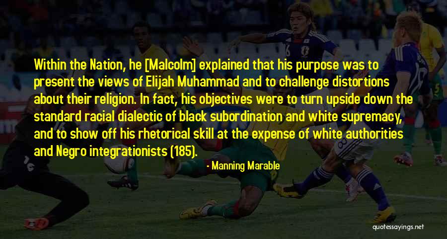 In Show Quotes By Manning Marable