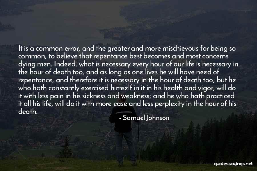 In Sickness And In Health Quotes By Samuel Johnson In Sickness And In Health Quotes By Samuel Johnson
