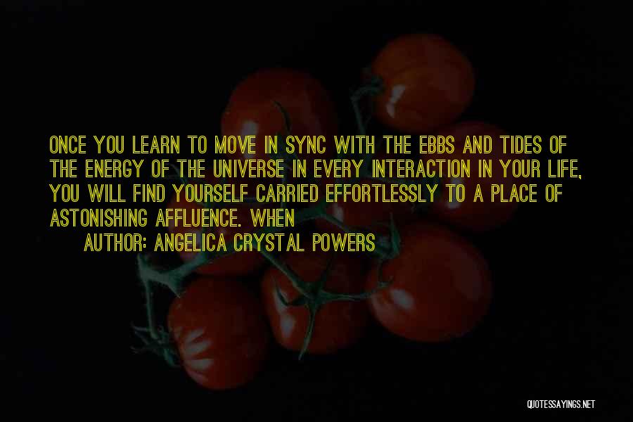 In Sync Quotes By Angelica Crystal Powers