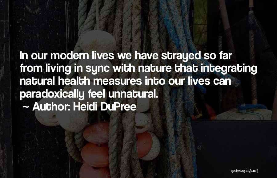 In Sync Quotes By Heidi DuPree