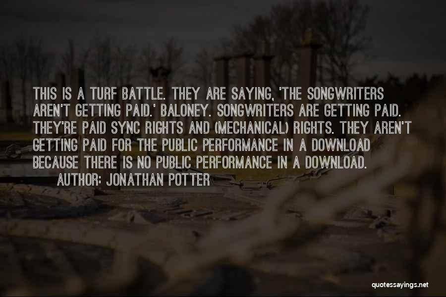 In Sync Quotes By Jonathan Potter