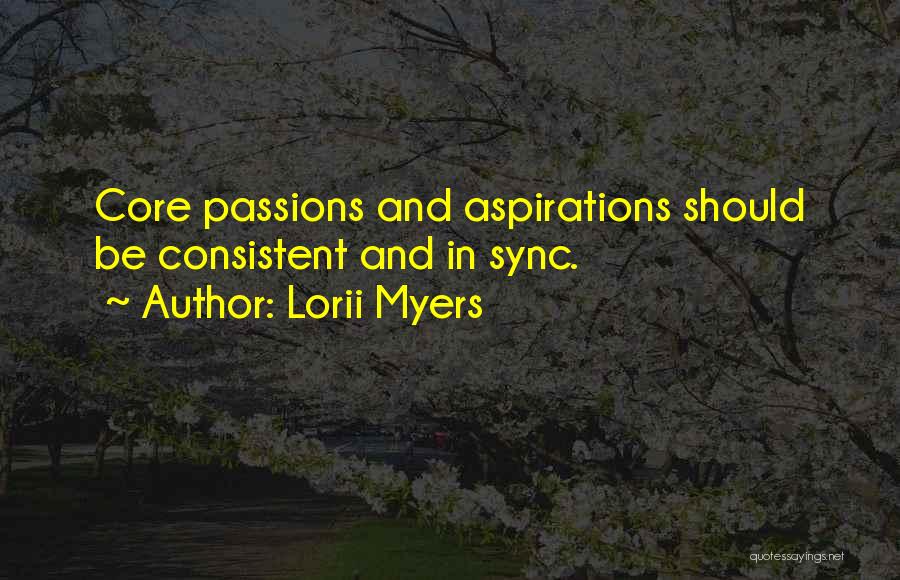 In Sync Quotes By Lorii Myers