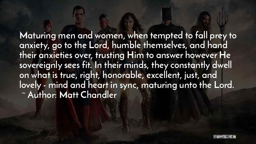 In Sync Quotes By Matt Chandler