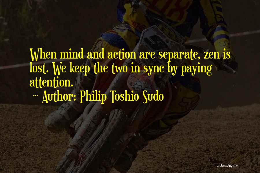 In Sync Quotes By Philip Toshio Sudo