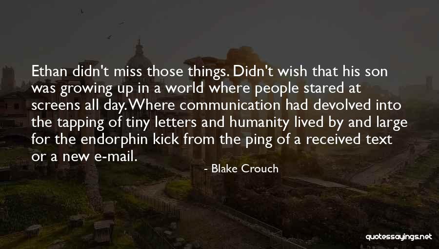 In Text Quotes By Blake Crouch In Text Quotes By Blake Crouch