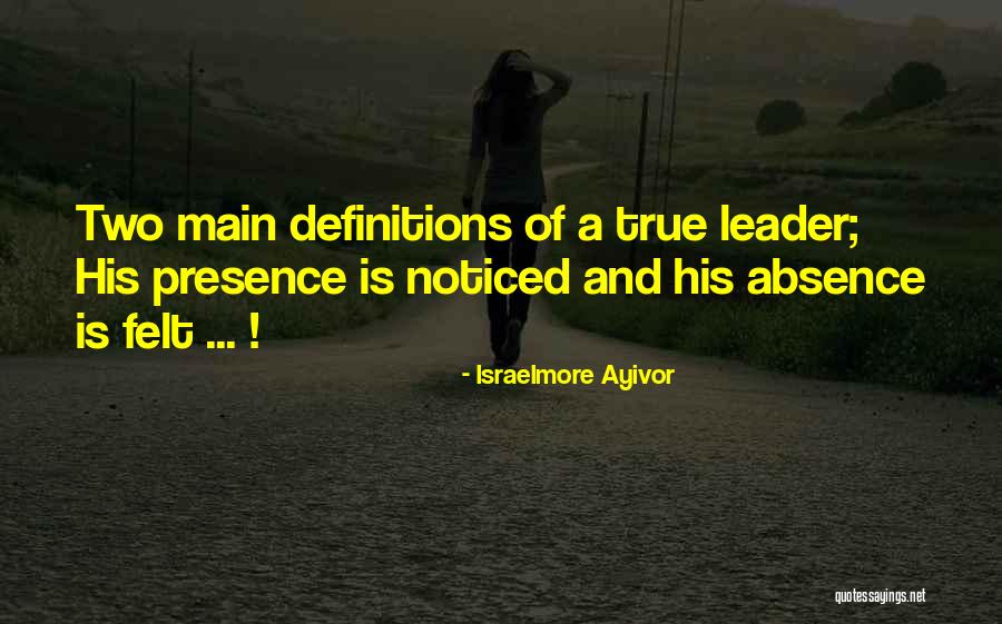 In The Absence Of Leadership Quotes By Israelmore Ayivor In The Absence Of Leadership Quotes By Israelmore Ayivor