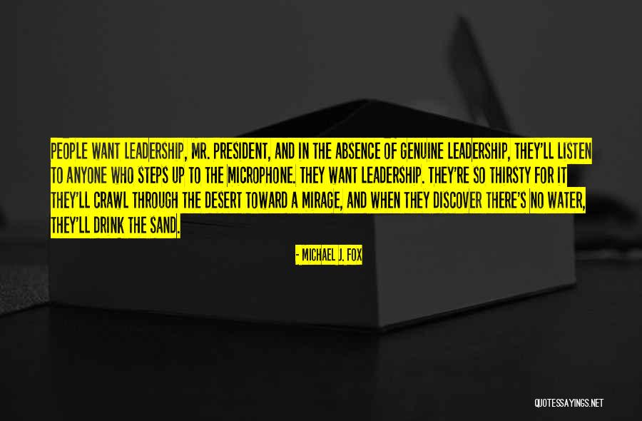 In The Absence Of Leadership Quotes By Michael J. Fox In The Absence Of Leadership Quotes By Michael J. Fox