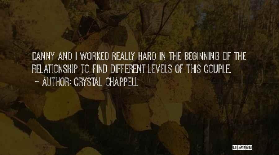 In The Beginning Relationship Quotes By Crystal Chappell