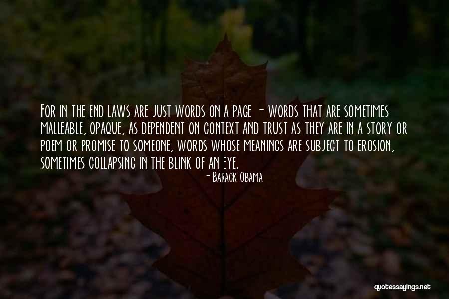 In The Blink Of An Eye Quotes By Barack Obama In The Blink Of An Eye Quotes By Barack Obama