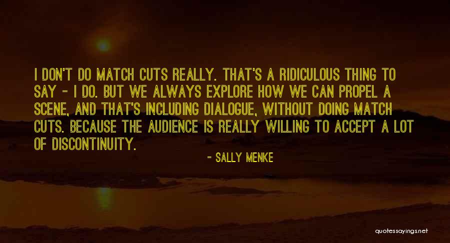 In The Blood Suzan-lori Parks Quotes By Sally Menke In The Blood Suzan-lori Parks Quotes By Sally Menke