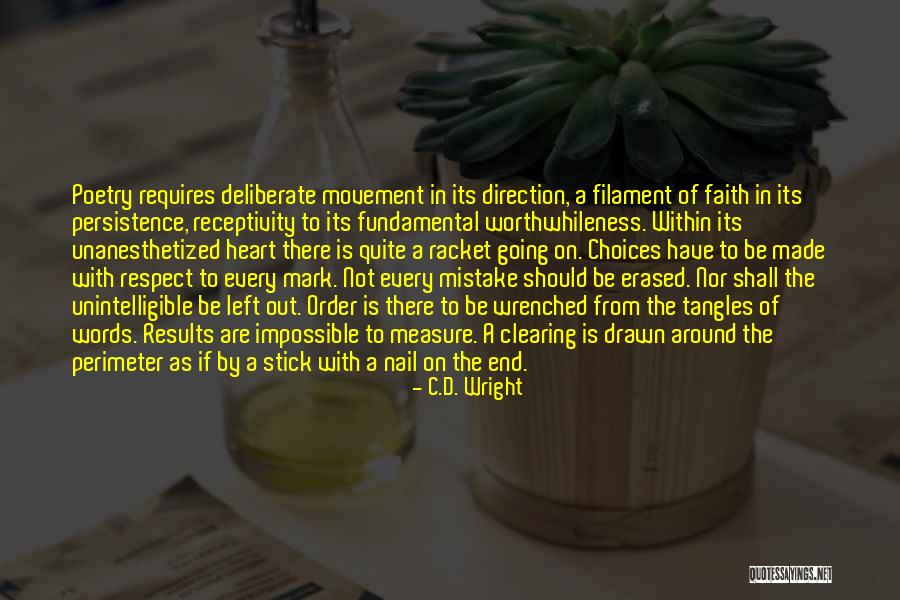 In The Clearing Quotes By C.D. Wright In The Clearing Quotes By C.D. Wright