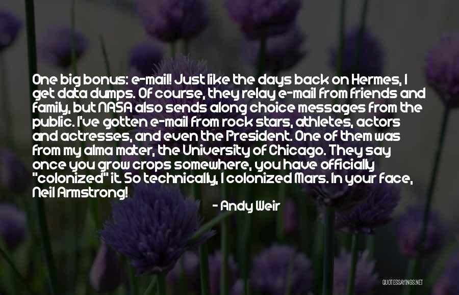 In The Dumps Quotes By Andy Weir In The Dumps Quotes By Andy Weir