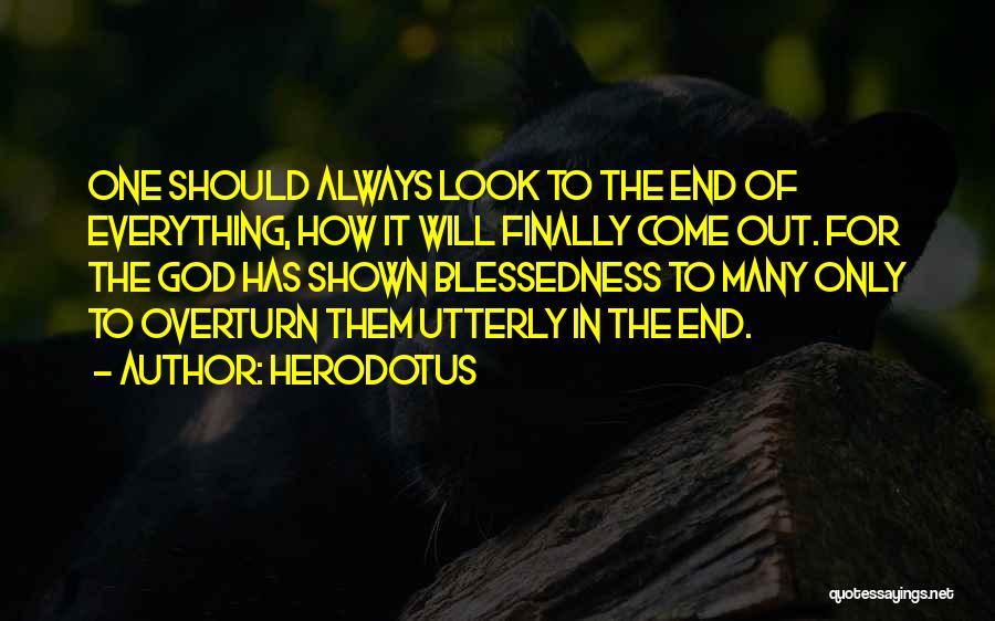 In The End Quotes By Herodotus