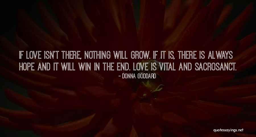 In The End Relationship Quotes By Donna Goddard In The End Relationship Quotes By Donna Goddard